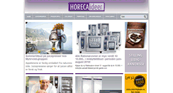Desktop Screenshot of horecaideer.no